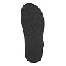 Черные сандалии из гладкой кожи на липучке