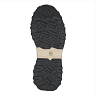 Бежево-черные утепленные ботинки из нубука