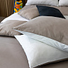 Комплект постельного белья 2 спальный серый